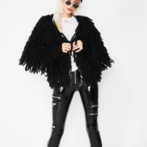 Current Mood Jackets & Blazers - Current Mood midnight acid trippin shaggy